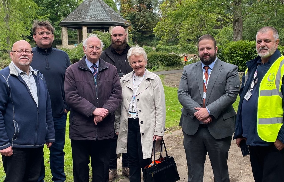 Dr Alan Billings in Hexthorpe Park, Doncaster